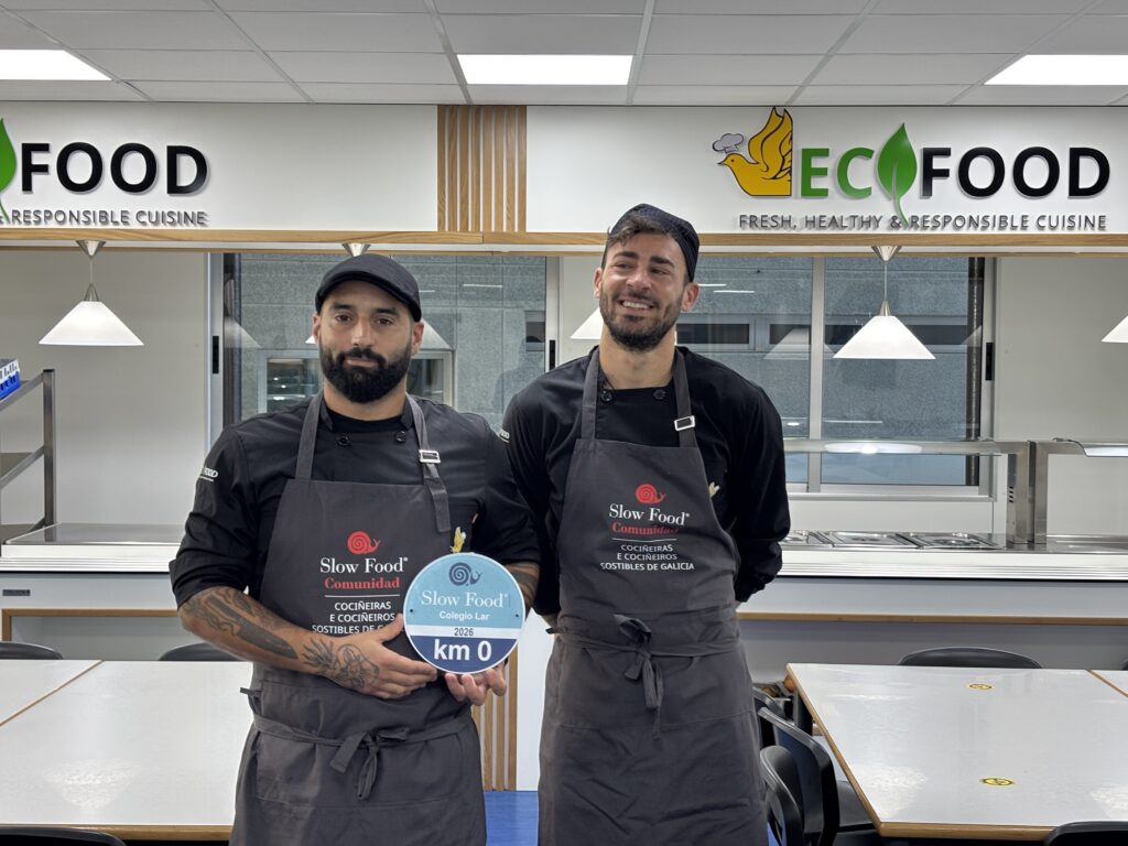 El Colegio Lar recibe el distintivo Slow Food Compostela por su compromiso con una alimentación sostenible 3 IMG 0337