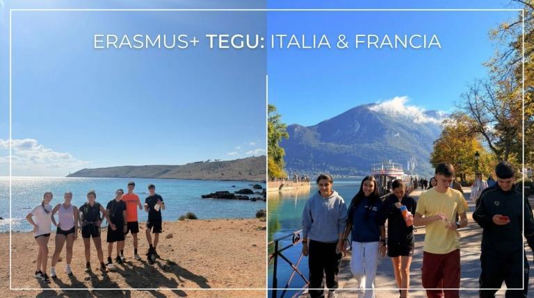 Las Experiencias Erasmus+ del Alumnado de TEGU en Italia y Francia 1 Gemini Generated Image 65o91165o91165o9